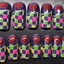 Neon Heart Check
