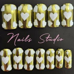Golden Glow Hearts