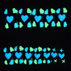 Alternative view of Golden Glow Hearts